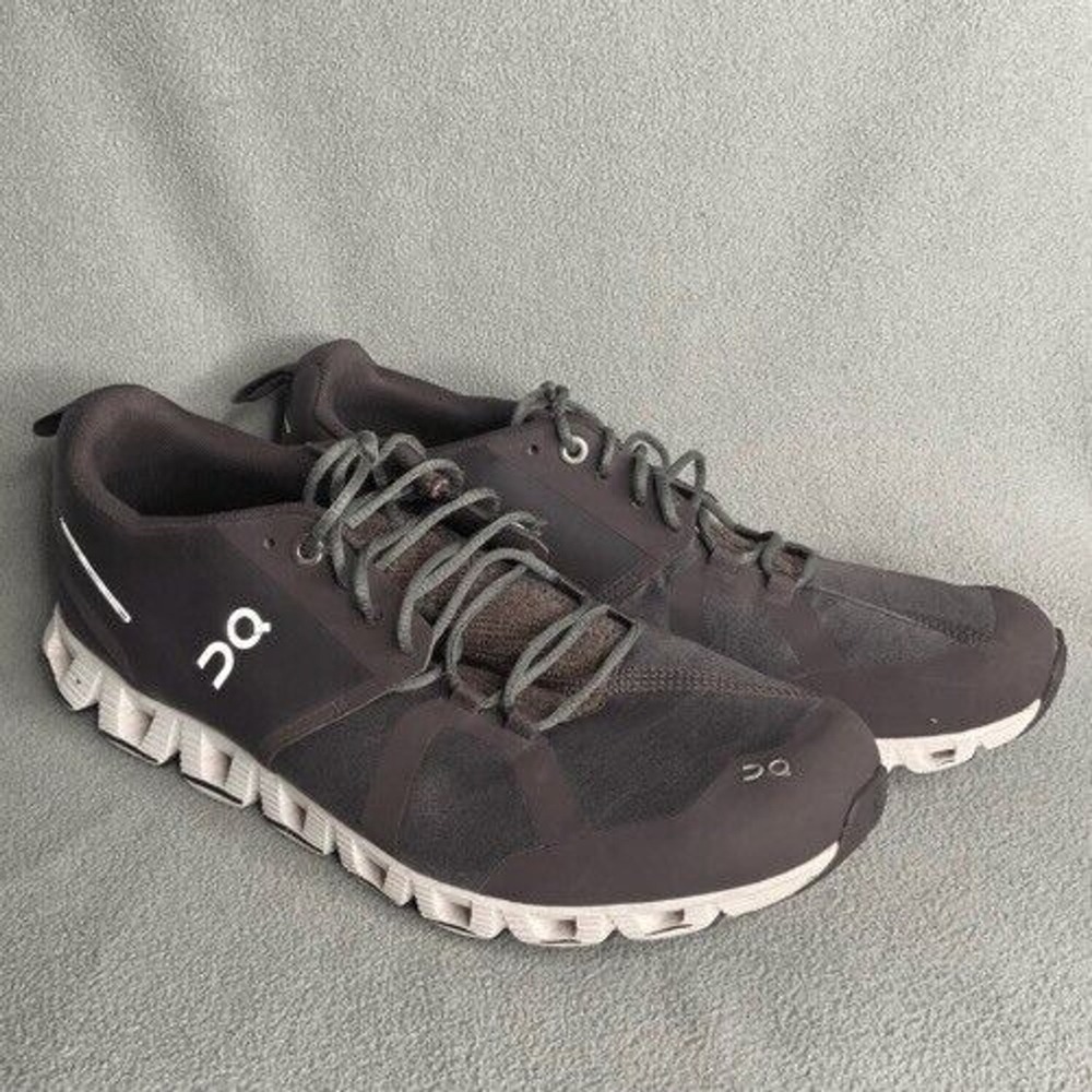 On Cloud Gray Lace Up Lightweight Athletic Running Sneakers Women 9.5‎ Vietnam